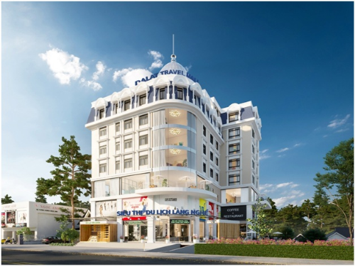 Phối cảnh dự án Đà Lạt Travel Mall.