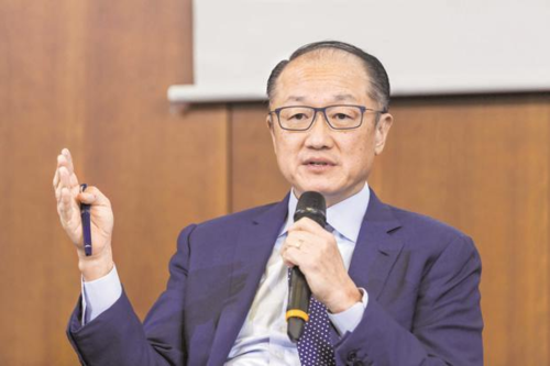 Chủ tịch World Bank - Jim Yong Kim. Ảnh: Bloomberg