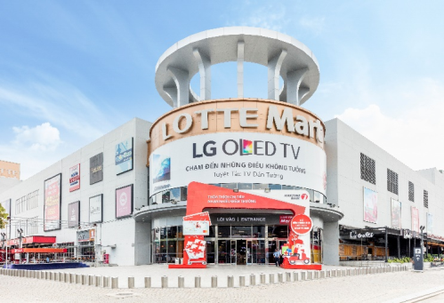 Trung tâm thương mại Lotte Mart là tiện ích nổi bật, tăng sức hút cho dự án CityLand Park Hills.