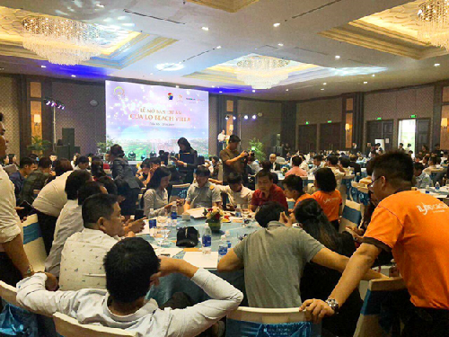Các nhà đầu tư đánh giá dự án có vị trí và tiềm năng khai thác kinh doanh.