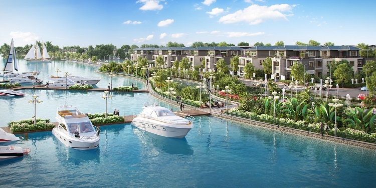 Tầm nhìn trực diện bến du thuyền triệu đô - điểm cộng tiện ích cho chủ nhân sở hữu Manhattan Island.
