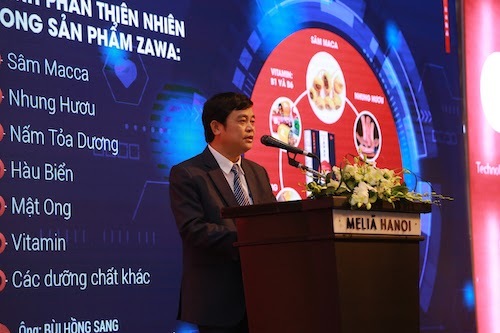 Ông Bùi Hồng Sang, Đại diện nhãn hàng Zawa Việt Nam