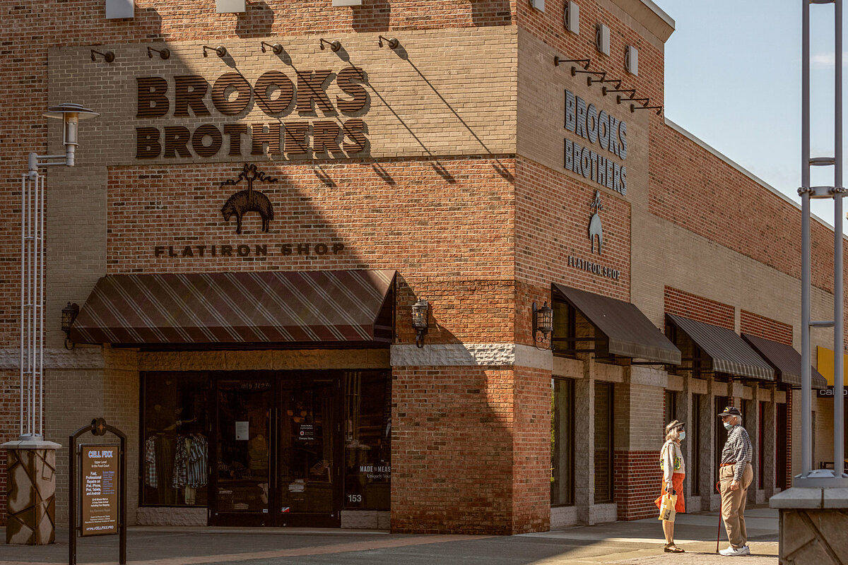 Một cửa hàng của Brooks Brothers tại Mỹ. Ảnh: NYT