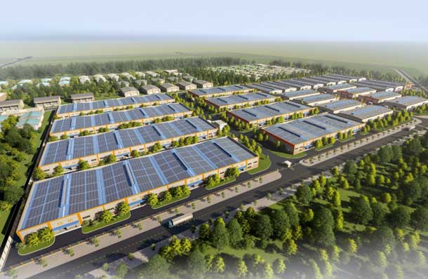 Khu nhà xưởng của Thế Hệ Mới dự kiến đáp ứng nhu cầu cho 30 đơn vị sản xuất.
