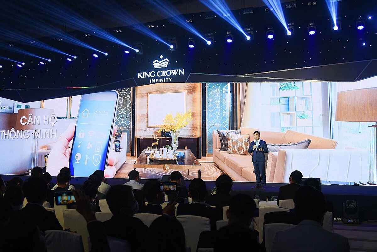 Chủ đầu tư dự án King Crown Infinity tổ chức lễ ra quân 4 Ông Nguyễn Khánh Duy - Giám đốc dự án King Crown Infinity chia sẻ những thông tin giá trị về dự án tại sự kiện