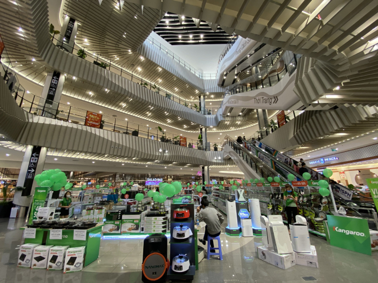 Một gian hàng tại Aeon Mall Hà Đông.