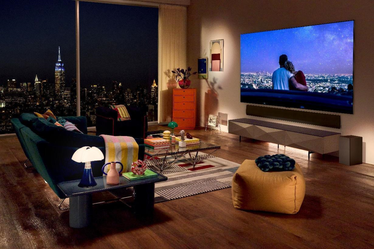 Không gian giải trí với sự hiện diện của OLED G3.