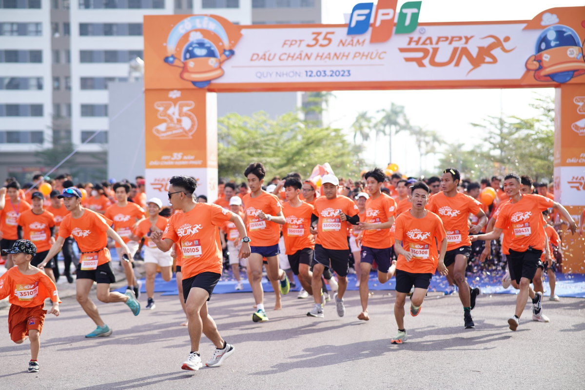 Nhân viên FPT tham gia các hoạt động thể thao. Ảnh: FPT