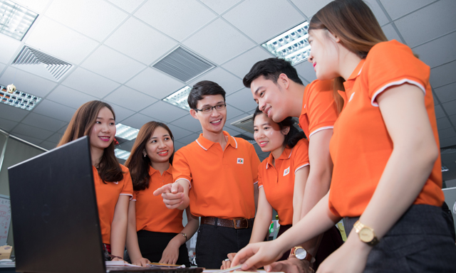 Đội ngũ nhân viên tại FPT Telecom. Ảnh: FPT